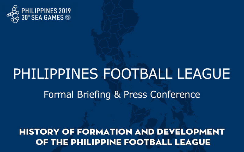 History of formation and development of the Philippine Football League