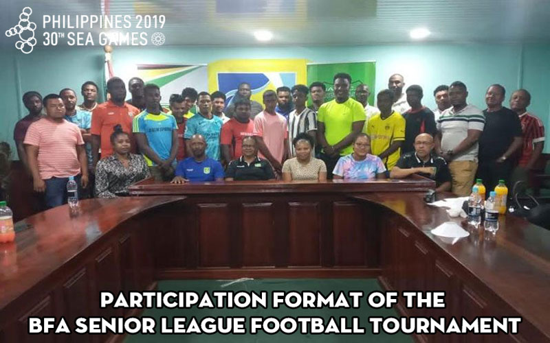Participation format of the BFA Senior League football tournament