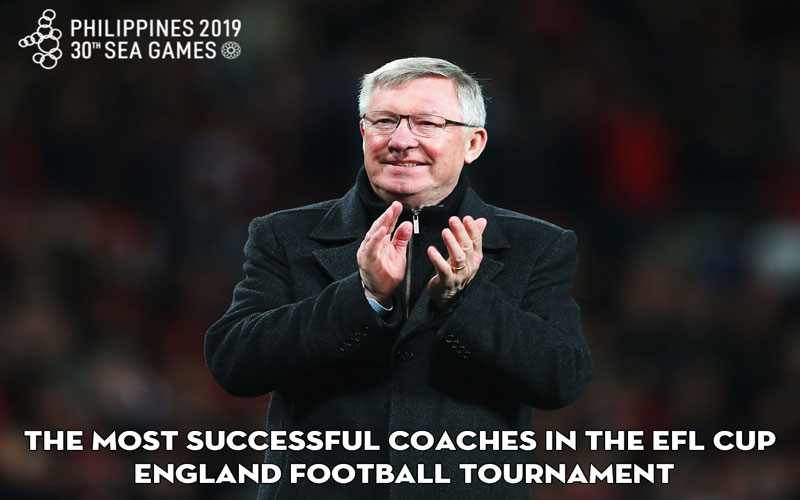 The most successful coaches in the EFL Cup England football tournament