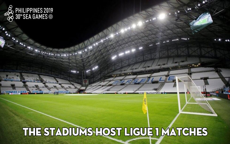 The stadiums host Ligue 1 matches
